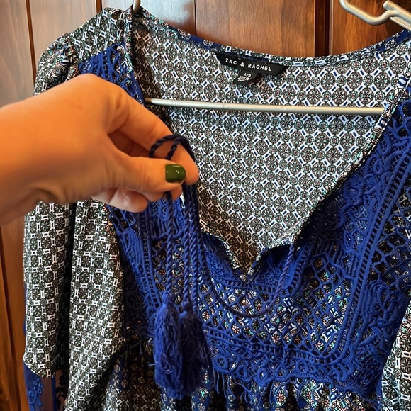 Zac & Rachel Peasant Top - Picture 7 of 10